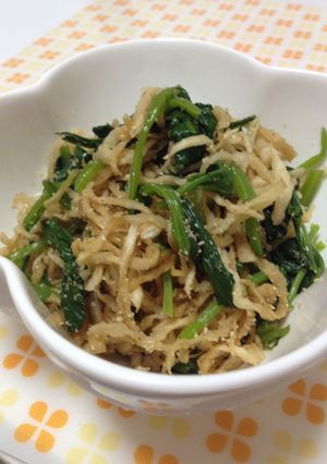 切り干し大根とほうれん草の和え物-レシピのメイン写真