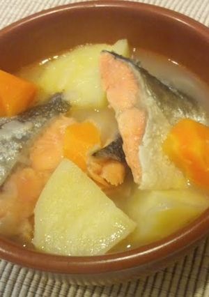 鮭の塩味が絶妙♪鮭じゃが-レシピのメイン写真