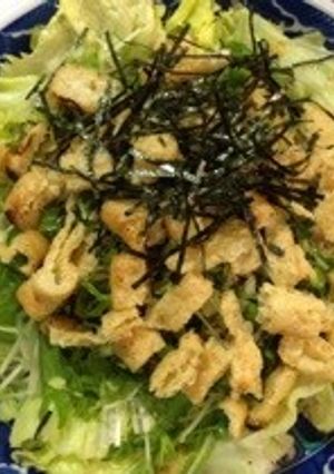 油揚げの和風サラダ-レシピのメイン写真