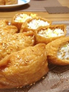 お花見♪『3月のライオン』のわさびいなり-レシピのメイン写真