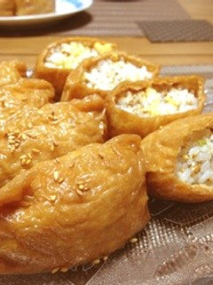 お花見♪『3月のライオン』のわさびいなり-レシピのメイン写真