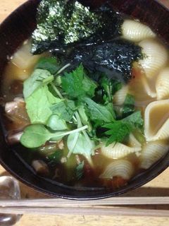 無限鍋応用 トマト系スープパスタ-レシピのメイン写真