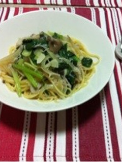 カニカマときのこの和風パスタ-レシピのメイン写真
