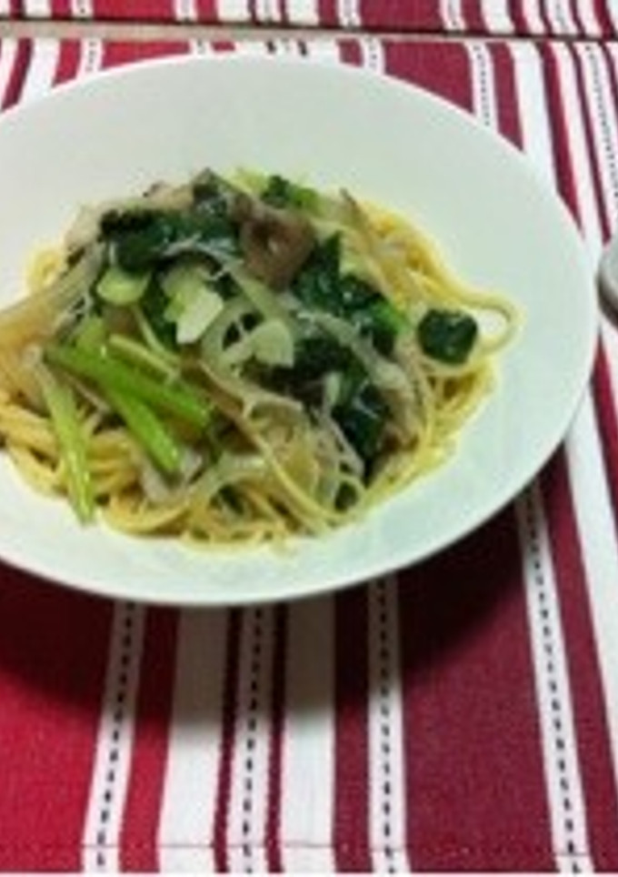 カニカマときのこの和風パスタ-レシピのメイン写真