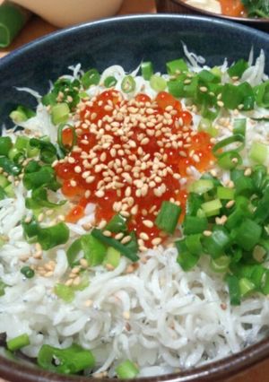 簡単☆絶品!釜揚げシラス丼-レシピのメイン写真