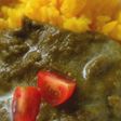 ミキサーで簡単、時短ホウレン草カレー