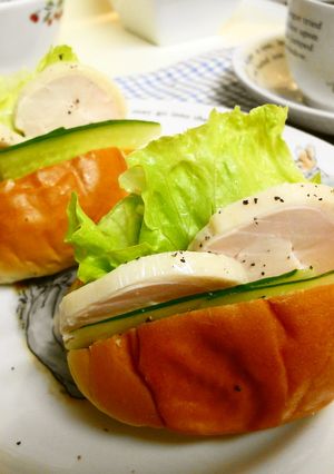 ＊朝食・お弁当に＊鶏ハムのサンドイッチ＊-レシピのメイン写真