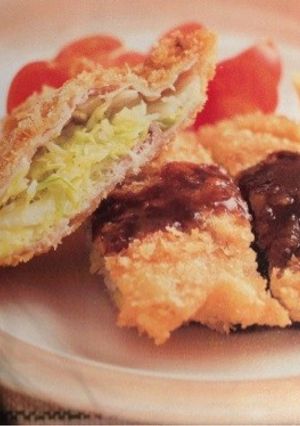 薄切り肉のキャベサンドカツ-レシピのメイン写真