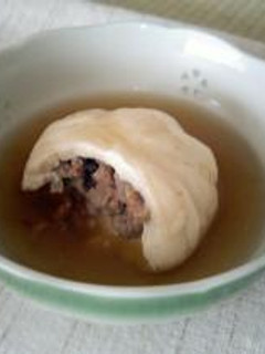 鶏そぼろを包んだお豆腐茶巾-レシピのメイン写真