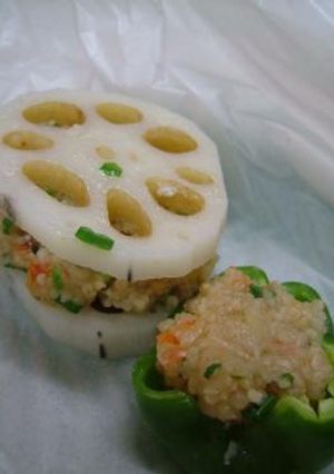 おうちで飲茶♪ひえと野菜の点心-レシピのメイン写真