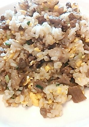 バター醤油で☆牛肉入りチャーハン-レシピのメイン写真