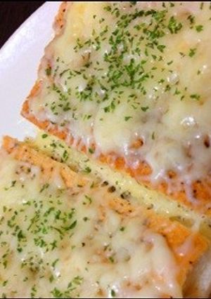 簡単！「なんちゃって」チーズカツトースト-レシピのメイン写真