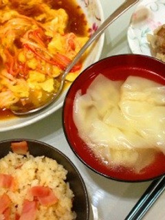 ふわふわトローリ!「なんちゃって」カニ玉-レシピのメイン写真