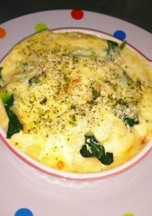 栄養野菜満載絶賛塩麹ホタテグラタンランチ-レシピのメイン写真