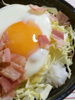 とろーり半熟★目玉焼き丼-レシピのメイン写真