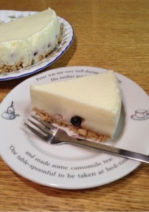 ヨーグルトムースケーキ-レシピのメイン写真