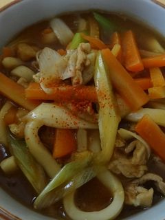 早うま とろ~りカレーうどん-レシピのメイン写真