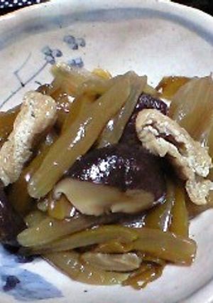 茎わかめとふきの煮物-レシピのメイン写真