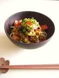 夏に*冷やし麻婆坦々麺