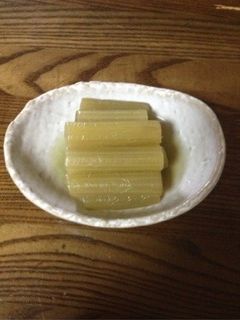 ふきの関西風味煮-レシピのメイン写真