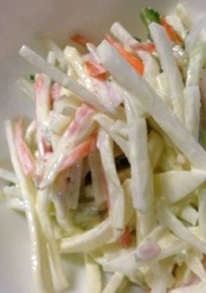 おいしい!うちの大根サラダ-レシピのメイン写真