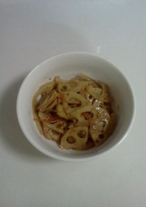 ご飯にも合う♪れんこんのきんぴら-レシピのメイン写真
