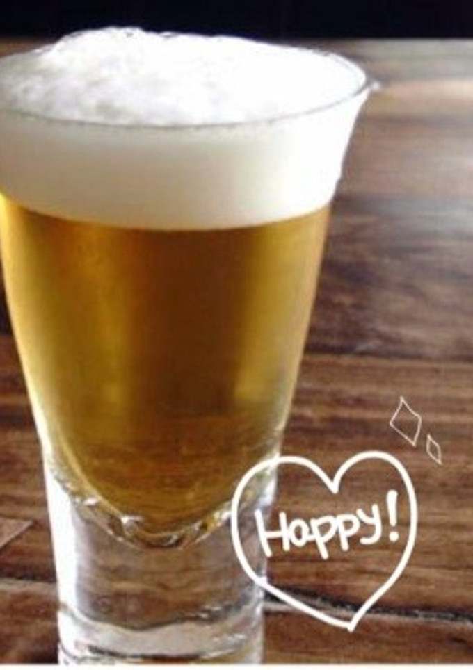 疲れがとれる！黒酢はちみつビール♪-レシピのメイン写真
