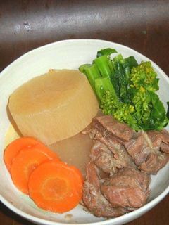 大根と牛スジ肉煮込み-レシピのメイン写真