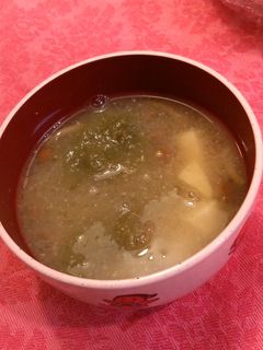 トロトロ♪とろろ昆布となめこのみそ汁-レシピのメイン写真