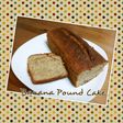 しっとり軽めのバナナパウンドケーキ