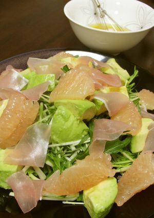 グレフルとアボカドのサラダ-レシピのメイン写真