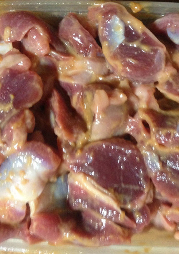 砂肝の下拵えと保存　味噌漬　-レシピのメイン写真