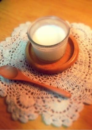 材料三つの豆乳プリン-レシピのメイン写真