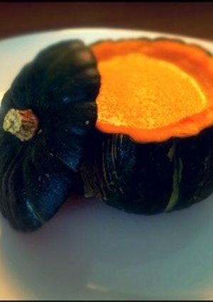 かぼちゃのまるごとプリン-レシピのメイン写真