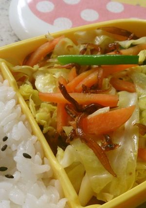 味付け簡単☆いかなごの野菜炒め☆-レシピのメイン写真