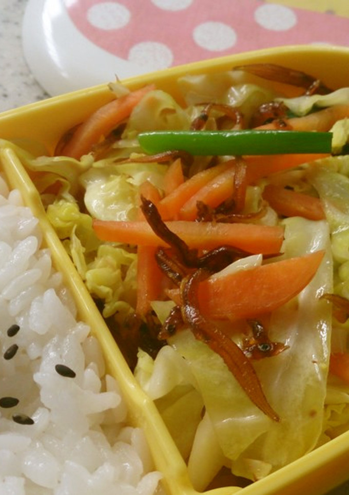 味付け簡単☆いかなごの野菜炒め☆-レシピのメイン写真