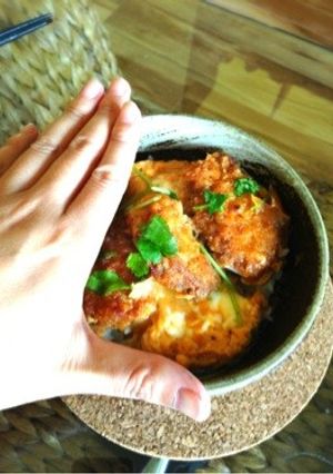 簡単ひとり分カツ丼-レシピのメイン写真