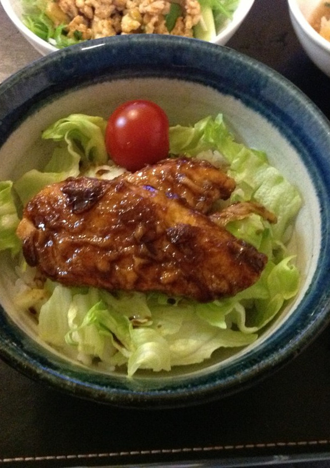 メカジキのあっさり蒲焼丼-レシピのメイン写真
