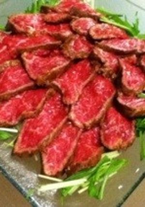 知多牛のタタキ♡-レシピのメイン写真