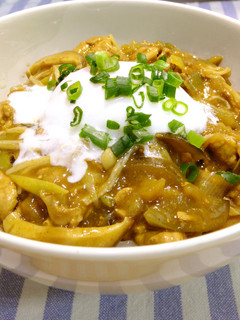 簡単ヘルシー☆我が家のカレー丼。-レシピのメイン写真
