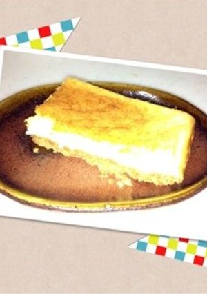 簡単♪濃厚ベイクドチーズケーキ-レシピのメイン写真