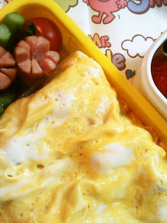 チキンオムライスのお弁当-レシピのメイン写真