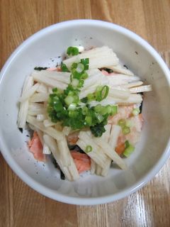 ✿鮭と長芋のシャキシャキ丼ぶり✿-レシピのメイン写真