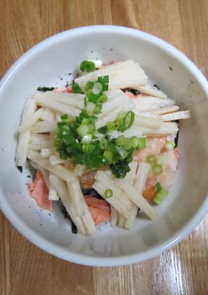 ✿鮭と長芋のシャキシャキ丼ぶり✿-レシピのメイン写真