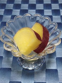 さつまいも*はちみつレモン煮-レシピのメイン写真