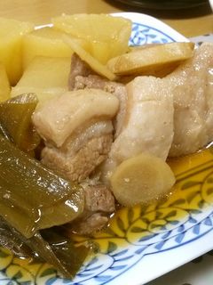 ハハ直伝!豚の角煮with圧力鍋-レシピのメイン写真