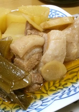 ハハ直伝!豚の角煮with圧力鍋-レシピのメイン写真