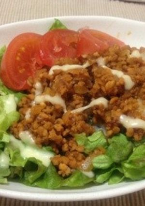 タコライス風味のひき肉ソース♡-レシピのメイン写真