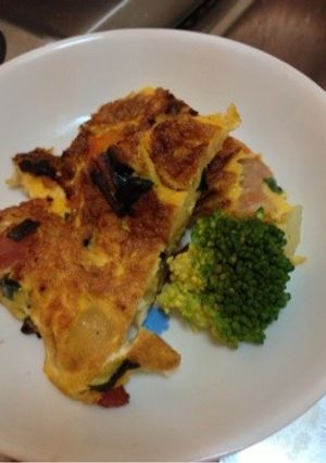 簡単☆スペイン風オムレツ-レシピのメイン写真