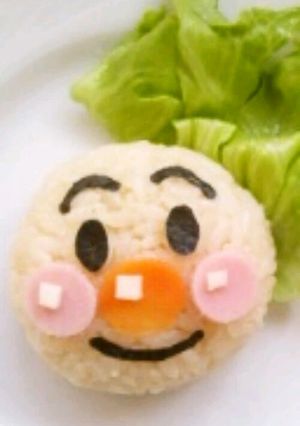 キャラ弁★アンパンマンおむすび-レシピのメイン写真